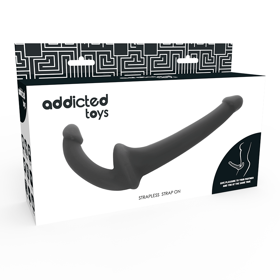 ADDICTED TOYS - DILDO S RNA BEZ PODŘADU, ČERNÉ
