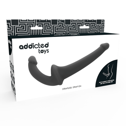ADDICTED TOYS - DILDO S RNA BEZ PODŘADU, ČERNÉ