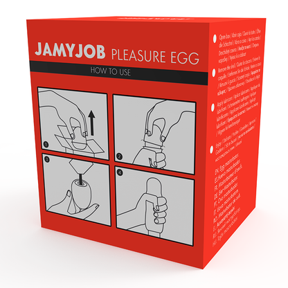 JAMYJOB - VEJČNÝ MASTURBÁTOR ČERVENÁ VERZE DISKRÉTNÍ