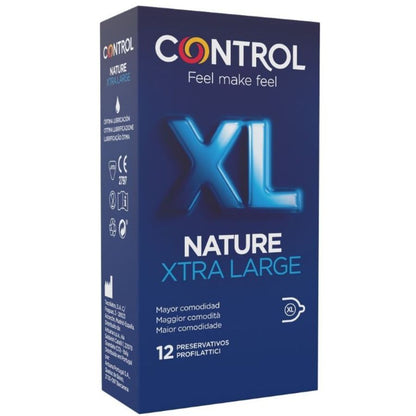 CONTROL - KONDOMY ADAPTA NATURE XL 12 KS