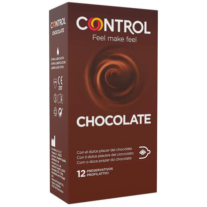CONTROL - ADAPTA ČOKOLÁDOVÉ KONDOMY 12 KS