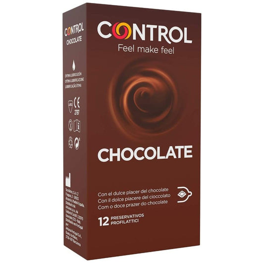 CONTROL - ADAPTA ČOKOLÁDOVÉ KONDOMY 12 KS