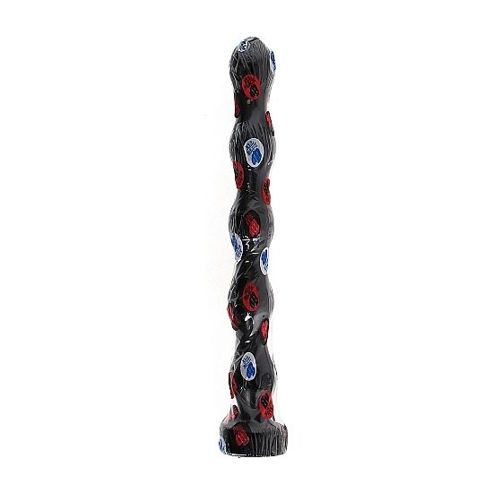CELÉ ČERNÉ - ANÁLNÍ KORÁLKY 41,5 CM