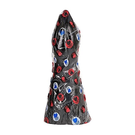 CELÉ ČERNÉ - FISTINGOVÉ DILDO 39 CM
