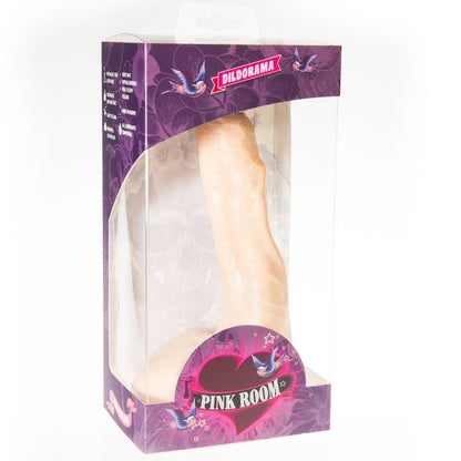 RŮŽOVÝ POKOJ - REALISTICKÉ DILDO NILO Z TĚLA 23 CM