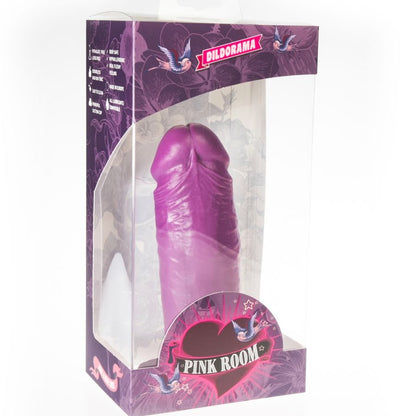 RŮŽOVÝ POKOJ - REALISTICKÉ DILDO DAEL FIALOVÉ 18,5 CM