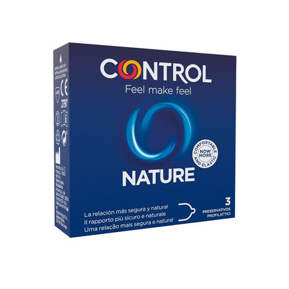 CONTROL - KONDOMY ADAPTA NATURE 3 KS