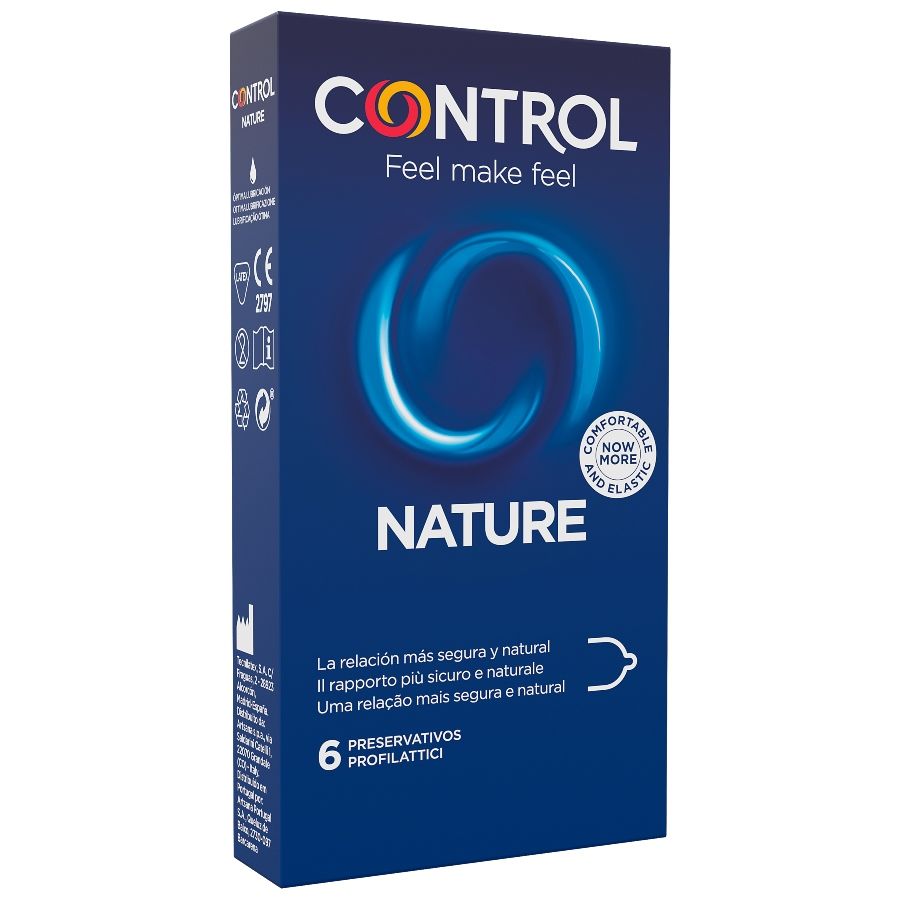 CONTROL - KONDOMY ADAPTA NATURE 6 KS