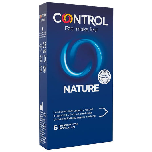 CONTROL - KONDOMY ADAPTA NATURE 6 KS