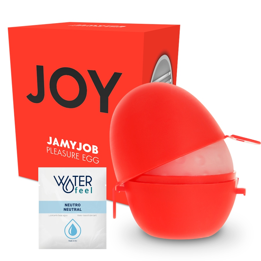 JAMYJOB - VEJČNÝ MASTURBÁTOR ČERVENÁ VERZE DISKRÉTNÍ