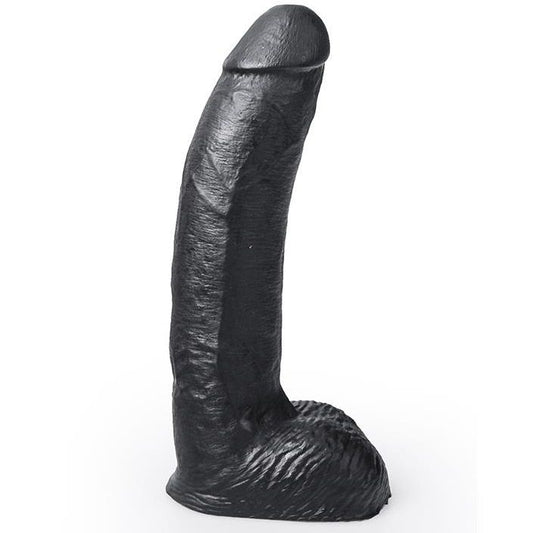 HUNG SYSTEM - REALISTICKÉ DILDO ČERNÉ BARVY GEORGE 22 CM