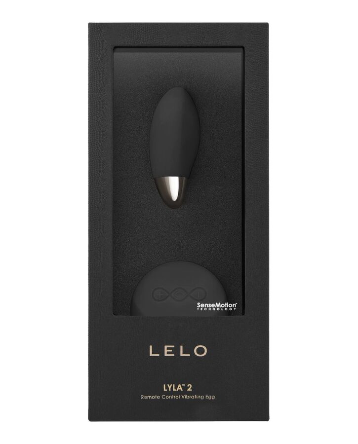 LELO - LYLA 2 INSIGNIA DESIGN EDITION ČERNÉ MASÁŽNÍ VEJCE