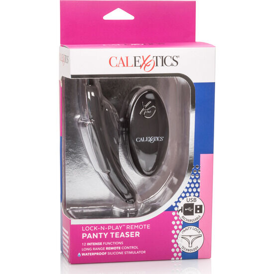 CALEXOTICS - XO REMOTE LOCK N PLAY - UPÁJENÍ KALHOTEK