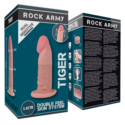 ROCKARMY - DVOJITÁ HUSTOTA TYGR 14 CM -O- 4,46 CM