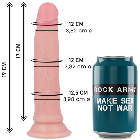 ROCKARMY - ROCKARMY TEKUTÝ SILIKON PREMIUM AVENGER REALISTICKÝ 19 CM -O- 3,98 CM