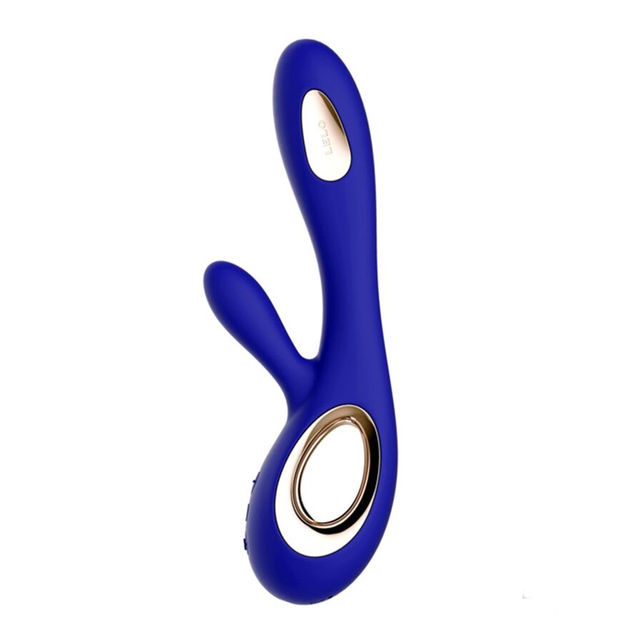 LELO - Vibrátor Soraya Wave Rabbit půlnoční modrá