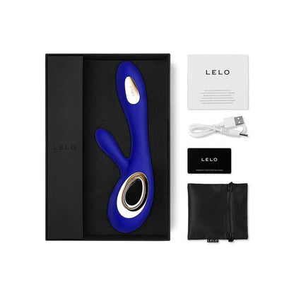 LELO - Vibrátor Soraya Wave Rabbit půlnoční modrá