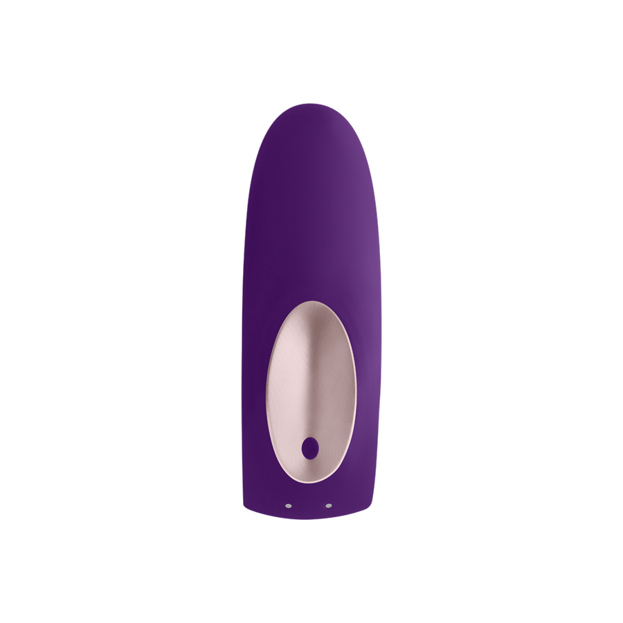 SATISFYER - MASÁŽNÍ PŘÍSTROJ PARTNER PLUS S DÁLKOVÝM OVLÁDÁNÍM PRO PÁRY, EDICE 2020