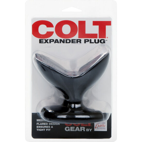 CALEXOTICS - EXPANDEROVÁ ZÁTKA COLT STŘEDNÍ ČERNÁ