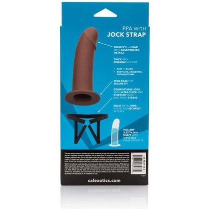 CALEXOTICS - PPA S JOCK STRAPEM HNĚDÉ