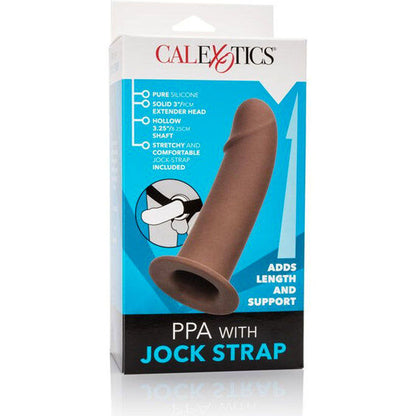 CALEXOTICS - PPA S JOCK STRAPEM HNĚDÉ