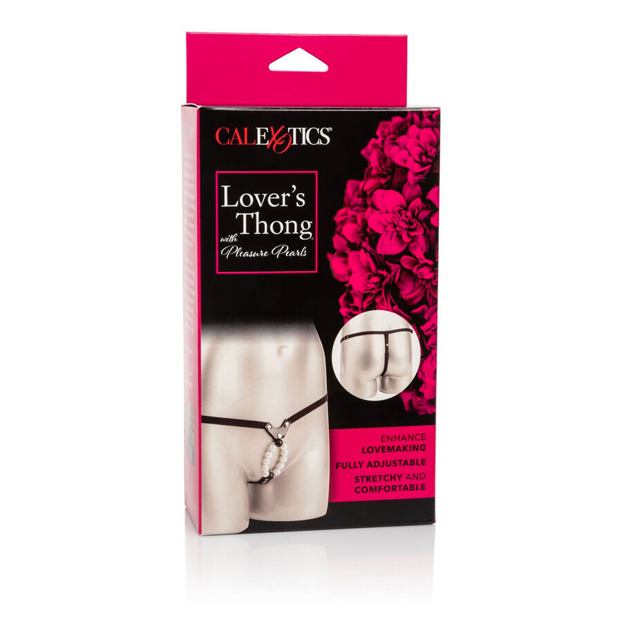 CALEXOTICS - TANGA PRO MILENCE S PERLAMI PRO ROZKOŠ