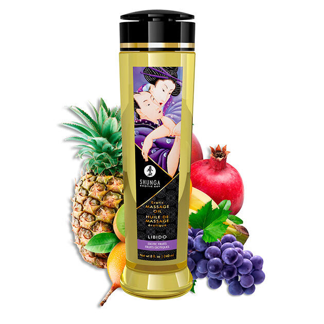 SHUNGA - erotický masážní olej pro libido 240 ml