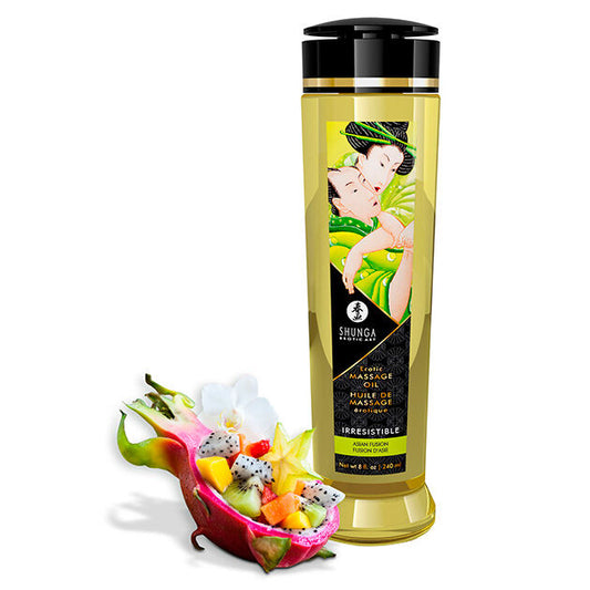 SHUNGA - NEODOLATELNÝ EROTICKÝ MASÁŽNÍ OLEJ 240ML