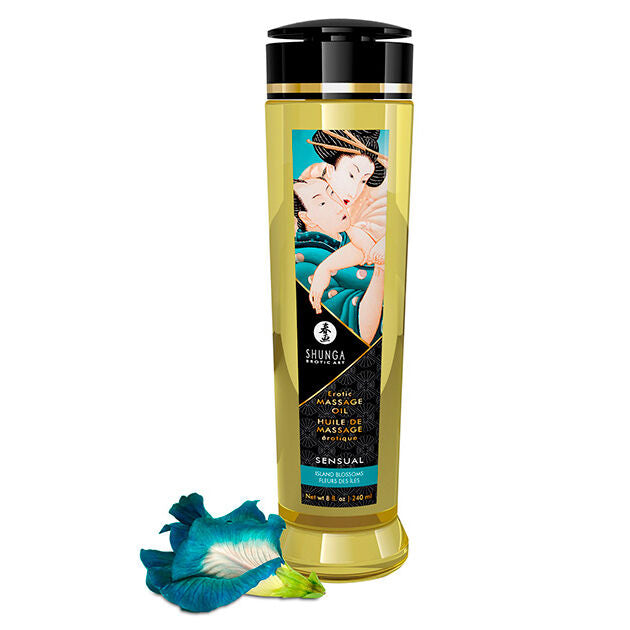 SHUNGA - SMYSLNÝ EROTICKÝ MASÁŽNÍ OLEJ 240 ML