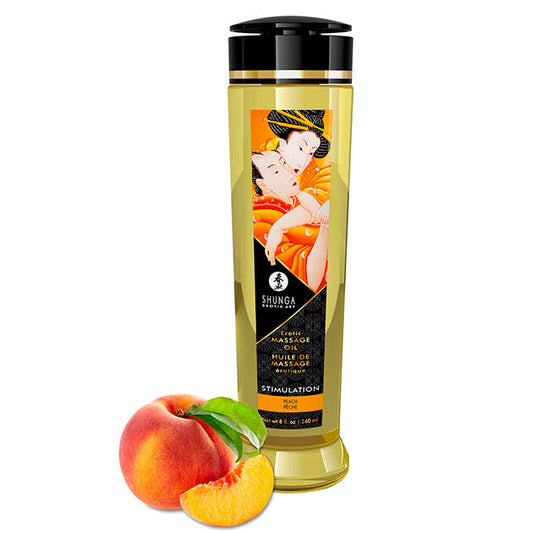 SHUNGA - STIMULAČNÍ EROTICKÝ MASÁŽNÍ OLEJ 240 ML