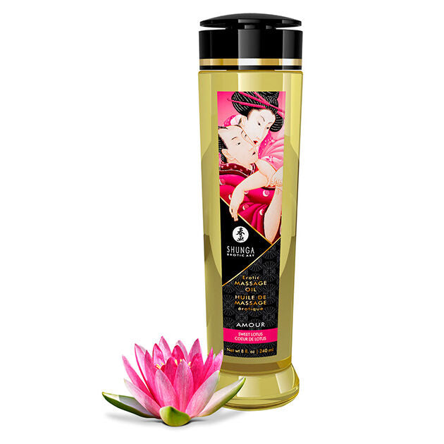 SHUNGA - EROTICKÝ MASÁŽNÍ OLEJ 240 ML