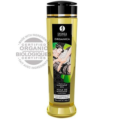 SHUNGA - PŘÍRODNÍ BIO MASÁŽNÍ OLEJ 240 ML