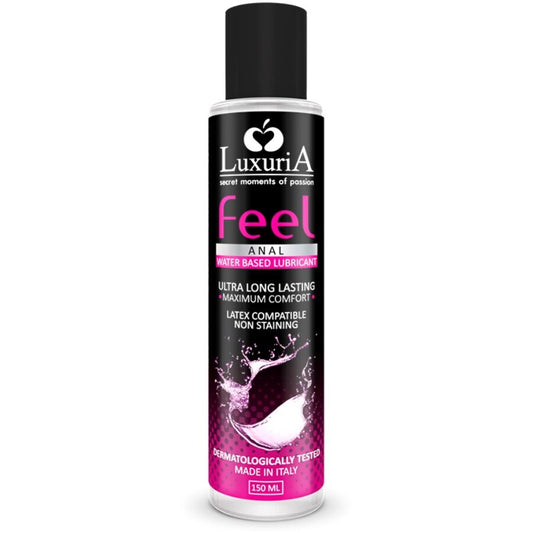 INTIMATELINE - LUXURIA FEEL ANÁLNÍ LUBRIKANT NA VODNÍ BÁZI 150 ML