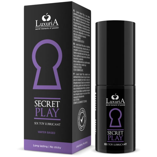 INTIMATELINE LUXURIA - LUBRIKANT NA SEXUÁLNÍ HRAČKY SECRET PLAY 30 ML