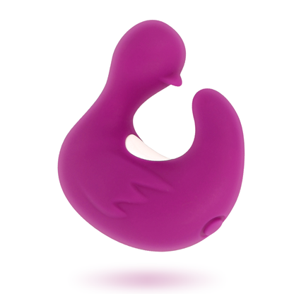 COVERME - DUCKYMANIA DOBÍJECÍ SILIKONOVÝ STIMULOVACÍ NÁPRSTEK VE FORMĚ KACHNY