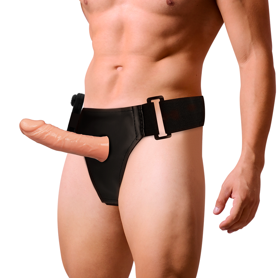 ATRAKČNÍ POSTROJ - RNES DUTÝ BENNY S VIBRÁTOREM 15 CM -O- 4,5 CM
