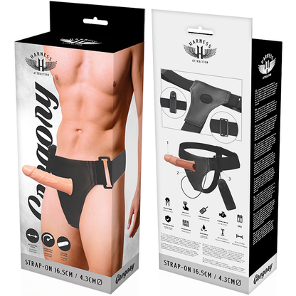 PŘÍVĚSNÉ POSTROJOVÉ TYČINKY - GREGORY HOLLOW RNES S VIBRÁTOREM 16,5 CM -O- 4,3 CM