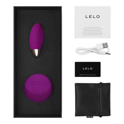 LELO - LYLA 2 INSIGNIA DESIGN EDITION FIALOVÉ MASÁŽNÍ VAJÍČKO