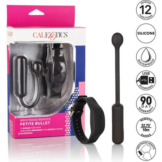 CALEXOTICS - NÁRAMEK S DÁLKOVÝM OVLÁDAČEM PETITE BULLET