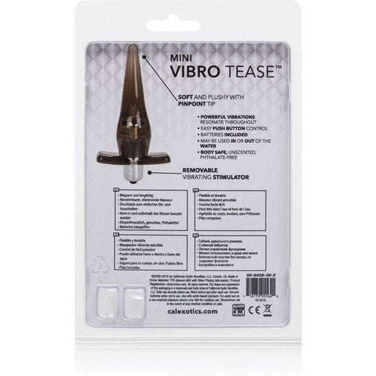 CALEXOTICS - MINI VIBRO TEASE ČERNÝ