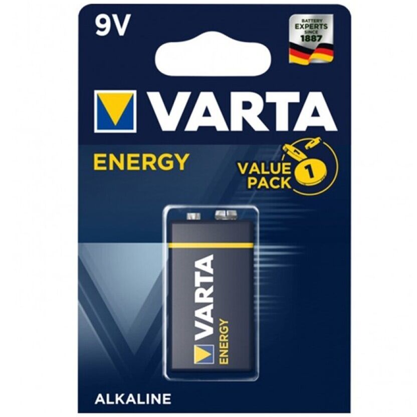VARTA - ENERGETICKÁ BATERIE 9V LR61 1 JEDNOTKA