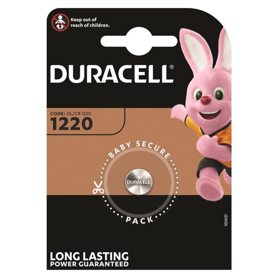 DURACELL - BATERIE BOTON LITIO CR1220 3V 1 ks