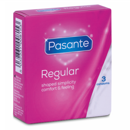 PASANTE - KONDOM REGULAR ŘADA 3 JEDNOTEK