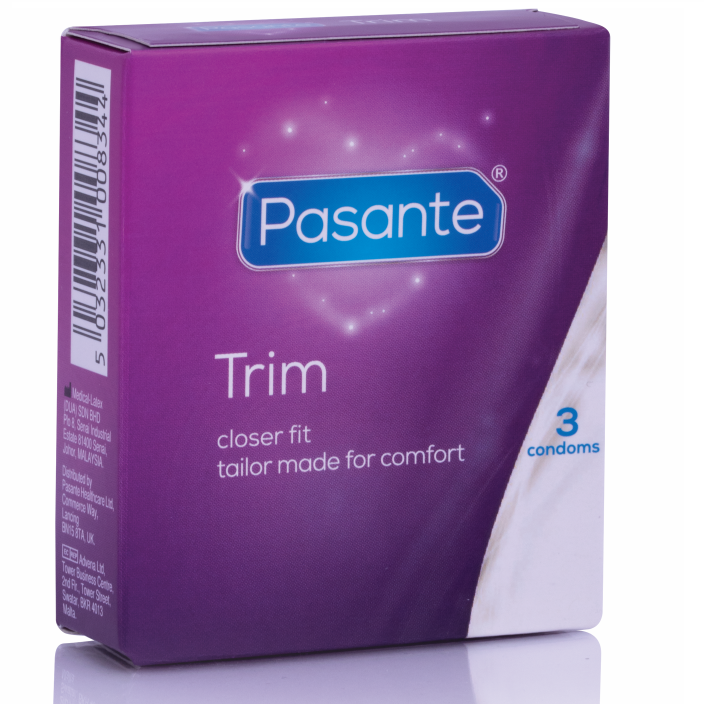 PASANTE - KONDOM THIN TRIM MS THIN 3 KS