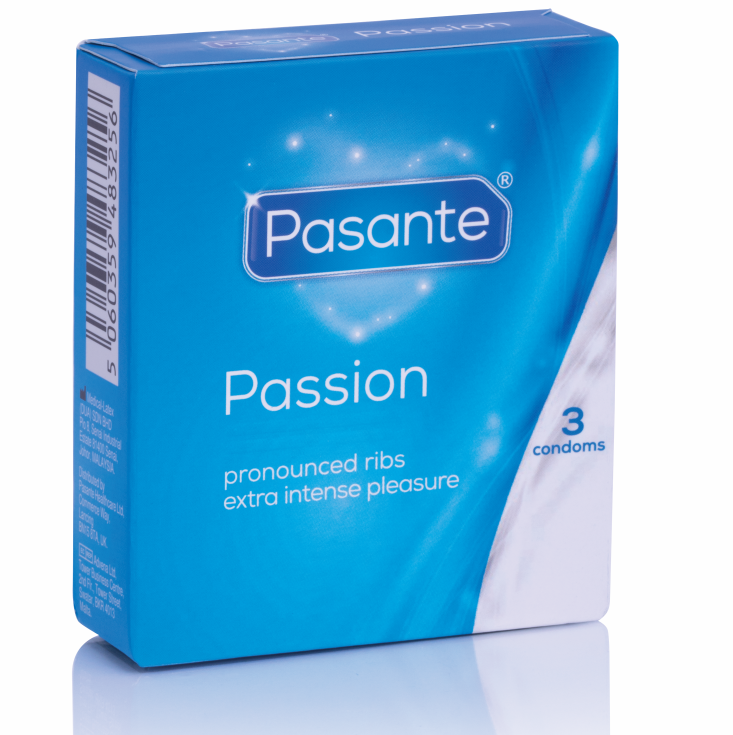 PASANTE - TEČKOVANÉ KONDOMY MS PLACER 3 KS