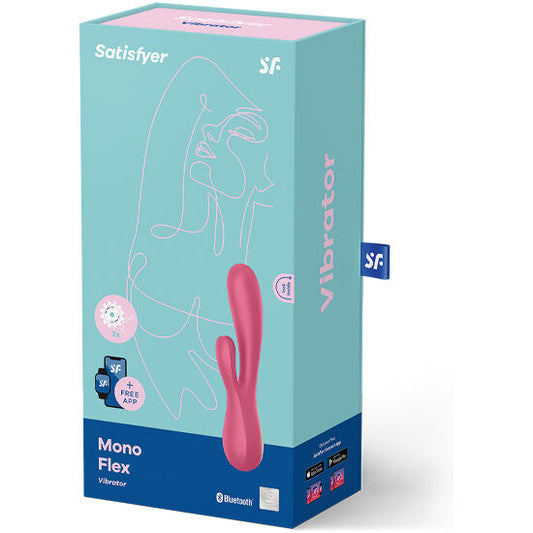 SATISFYER - MONO FLEX RED S APLIKACÍ