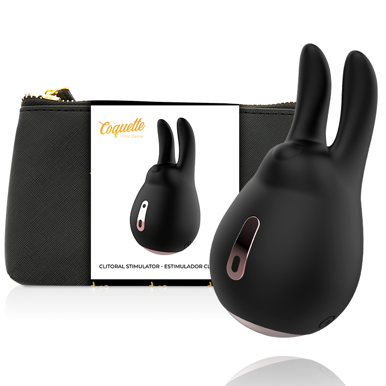 COQUETTE CHIC DESIRE - STIMULATOR KLITORU ČERNÁ / ZLATÁ