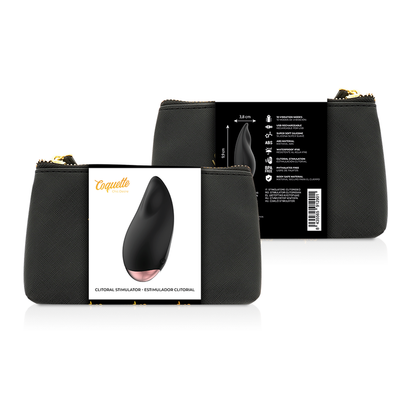 COQUETTE CHIC DESIRE - STIMULATOR KLITORU ČERNÁ / ZLATÁ KAPKA