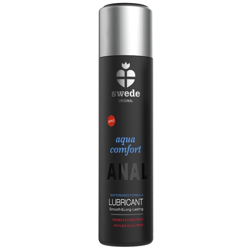 SWEDE - AQUA COMFORT ANÁLNÍ LUBRIKANT NA VODNÍ BÁZI 120 ML
