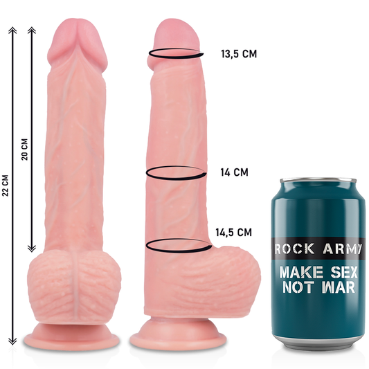 ROCKARMY - ROTAČNÍ A VIBROVACÍ JESTŘÁB REALISTICKÝ 22 CM -O- 4,6 CM